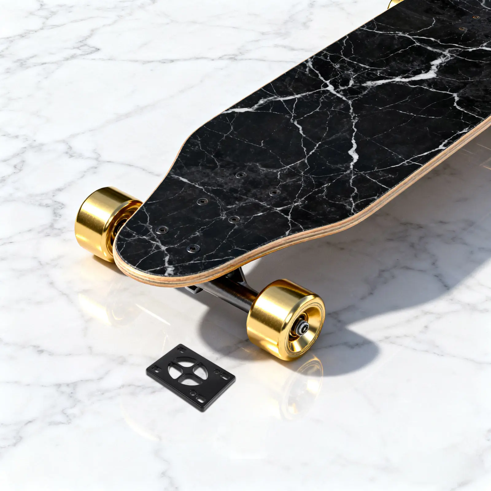 8Pcs Skateboard Riser Shock Pads 6Mm Thick Shock Absorbing Pads Vibration Dampening for Longboard Cruiser Trucks Deck Guard
8Pcs Skateboard Riser Shock Pads 6Mm Thick Shock Absorbing Pads Vibration Dampening for Longboard Cruiser Trucks Deck Guard