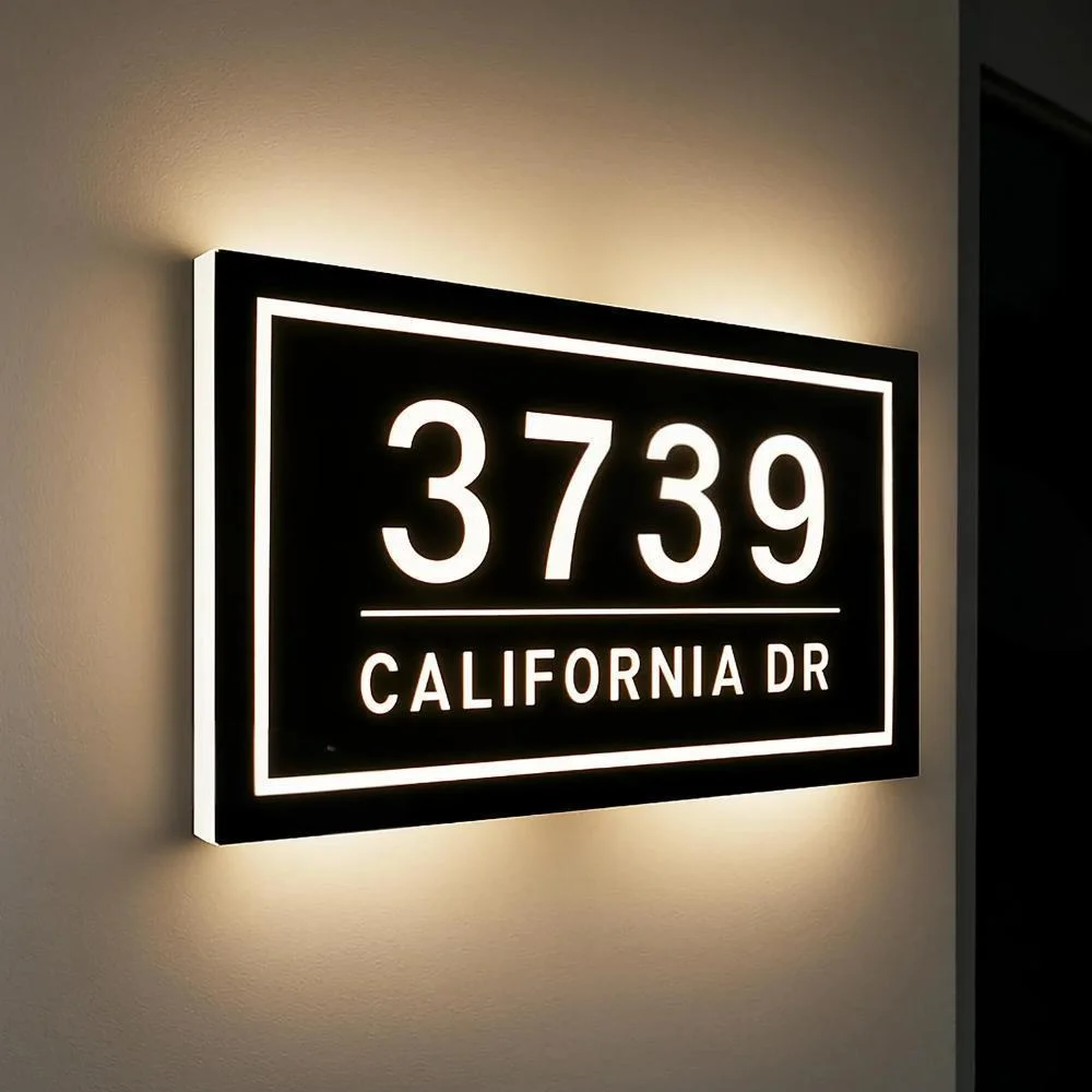 Custom Premium House Number | Modern Light Luxury Address Plaque | Luxury Nameplate | Residence Exterior High-End Marker
Custom Premium House Number | Modern Light Luxury Address Plaque | Luxury Nameplate | Residence Exterior High-End Marker