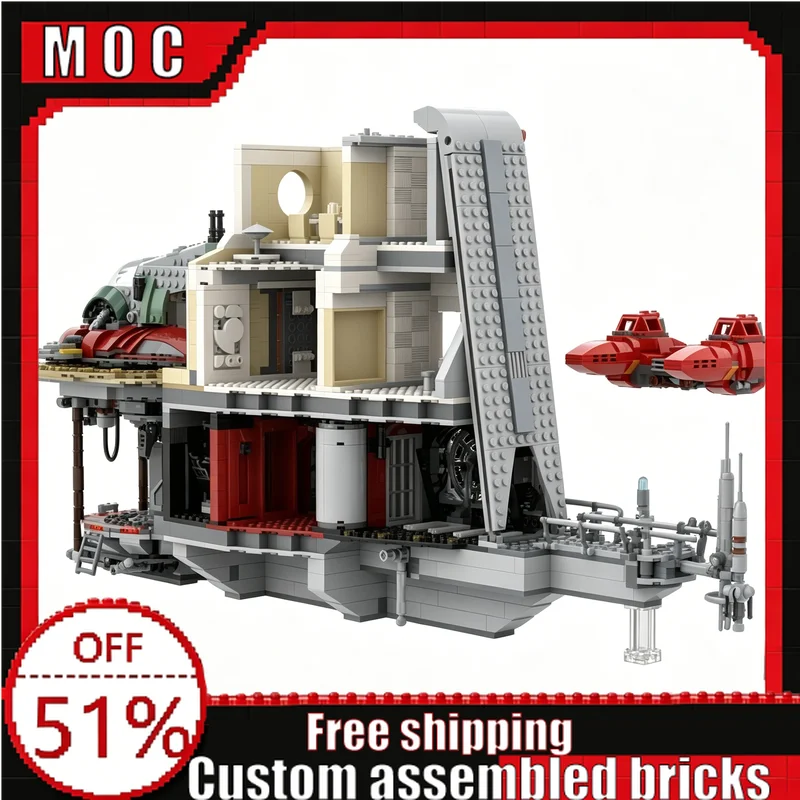 2294 PCS Sci-Fi Floating Sky City Leisure Scene Building Blocks Model Custom DIY Educational Assembly Toy Birthday Display Gifts
2294 PCS Sci-Fi Floating Sky City Leisure Scene Building Blocks Model Custom DIY Educational Assembly Toy Birthday Display Gifts