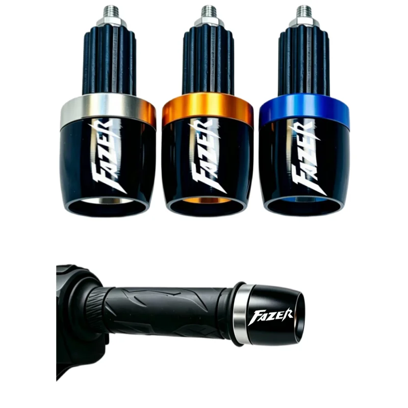 Motorcycle Handlebar Cap And Grip End for FAZER Series Models Latest Model Universal Fit Bike Accessories
Motorcycle Handlebar Cap And Grip End for FAZER Series Models Latest Model Universal Fit Bike Accessories