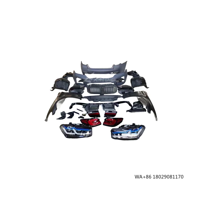For 5 Series 540 550 F10/F18 Upgrade New G30/G38 Front Bumper with Grille Headlights Rear Bumper Rear Taillights
For 5 Series 540 550 F10/F18 Upgrade New G30/G38 Front Bumper with Grille Headlights Rear Bumper Rear Taillights