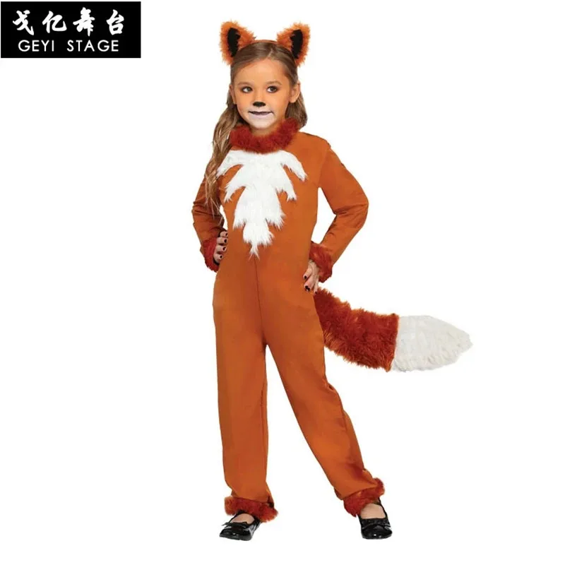 new hot Halloween Costume party cosplay costume Fairy Tales Stage Performances Animals Children Girls Sly Foxes Costumes
new hot Halloween Costume party cosplay costume Fairy Tales Stage Performances Animals Children Girls Sly Foxes Costumes