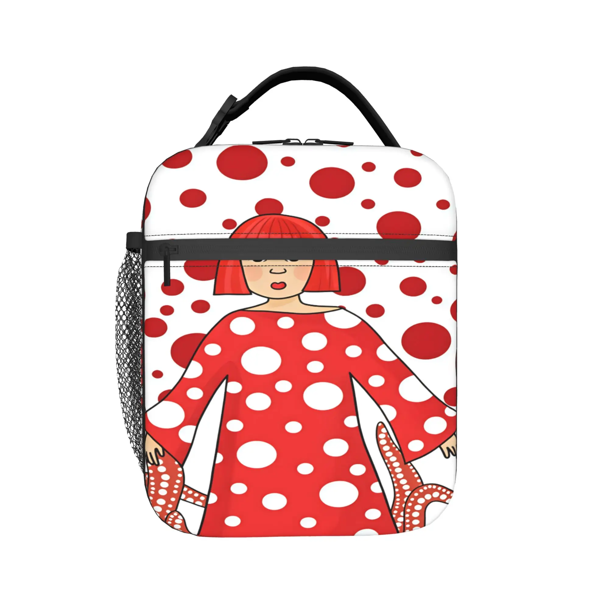 Yayoi Kusama Lunch Bag For Women Print Lunch Box Vintage School Cooler Bag Convenient Oxford Thermal Lunch Bags
Yayoi Kusama Lunch Bag For Women Print Lunch Box Vintage School Cooler Bag Convenient Oxford Thermal Lunch Bags