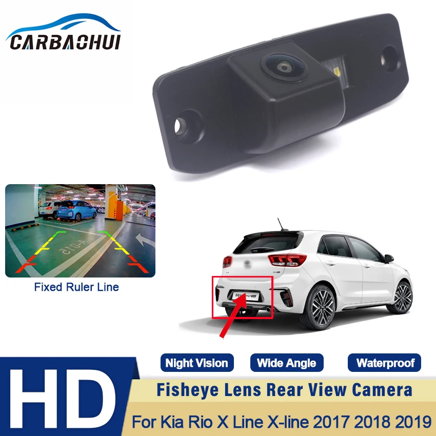 HD CCD Night Vision 1080*720 Fisheye Rear View Camera For Kia Rio X Line X-line 2017 2018 2019 Car Reverse Parking Accessories
HD CCD Night Vision 1080*720 Fisheye Rear View Camera For Kia Rio X Line X-line 2017 2018 2019 Car Reverse Parking Accessories