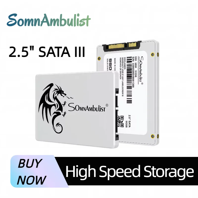 SomnAmbulist SSD 2.5 60GB 128GB 256GB 512GB for Laptop Desktop Solid State Drive Sata3 128GB 240GB 480GB
SomnAmbulist SSD 2.5 60GB 128GB 256GB 512GB for Laptop Desktop Solid State Drive Sata3 128GB 240GB 480GB