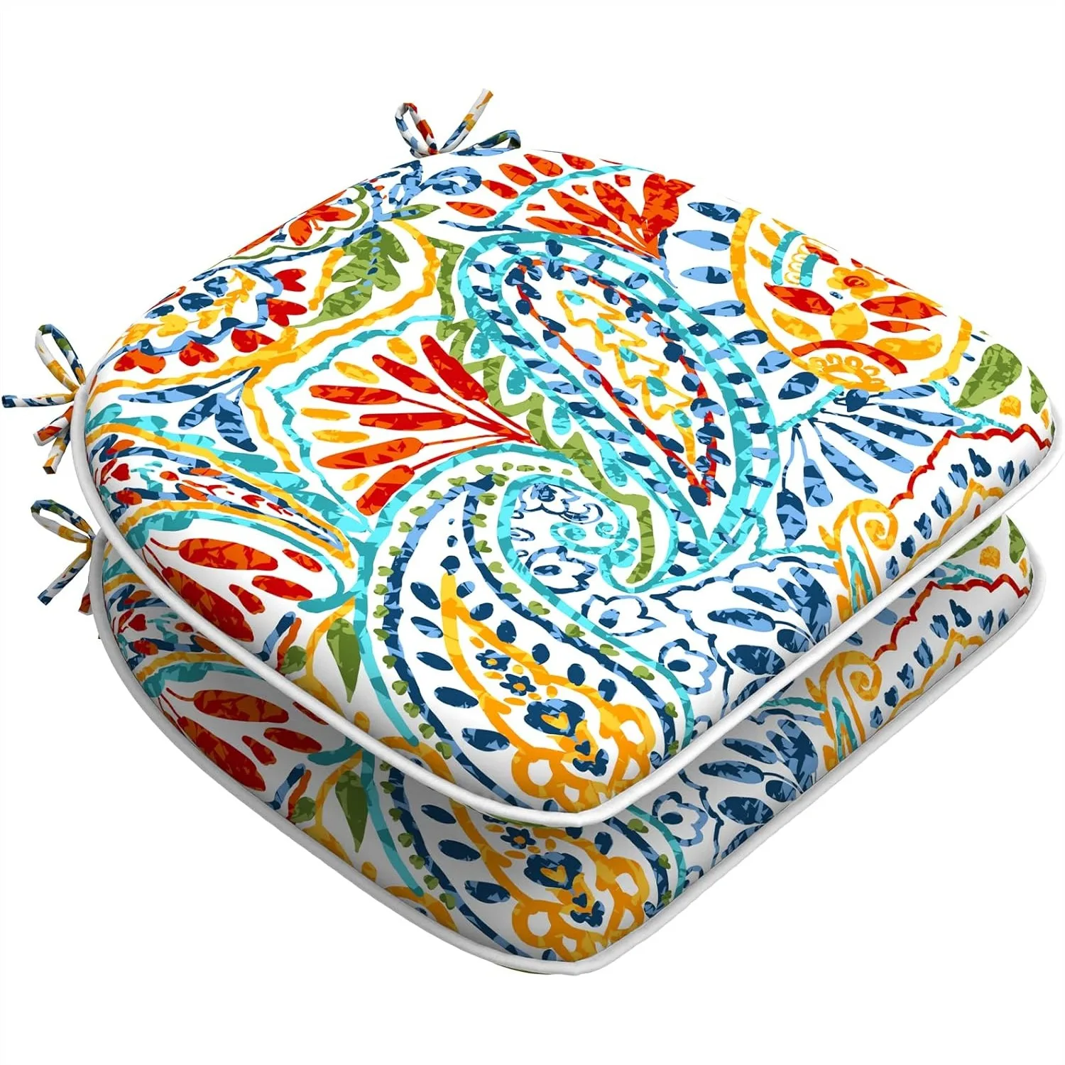 U-Shape Seat Cushions 2 Pack With Ties D16xW17 Inch For Patio Furniture Garden Home Office Decoration
U-Shape Seat Cushions 2 Pack With Ties D16xW17 Inch For Patio Furniture Garden Home Office Decoration