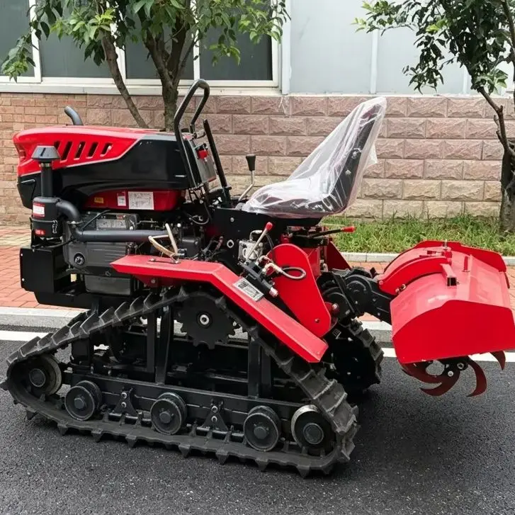 Customized EMC Compliant Tracked Rotary Tiller, CE Certified, All-scenario Farm Cultivator, User-friendly Tillage Equipment
Customized EMC Compliant Tracked Rotary Tiller, CE Certified, All-scenario Farm Cultivator, User-friendly Tillage Equipment