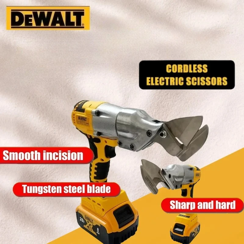 Dewalt Brushless Electric Scissors 500W Cordless Sheet Metal Scissors Electric Metal Cutting Tool Mobile Cutter
Dewalt Brushless Electric Scissors 500W Cordless Sheet Metal Scissors Electric Metal Cutting Tool Mobile Cutter