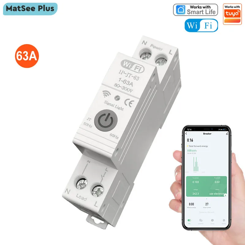 Умный Wi-Fi выключатель с таймером повторного включения, мониторинг через приложение, контроль энергопотребления, защита от перегрузки, поддержка Alexa и Google Home
Умный Wi-Fi выключатель с таймером повторного включения, мониторинг через приложение, контроль энергопотребления, защита от перегрузки, поддержка Alexa и Google Home