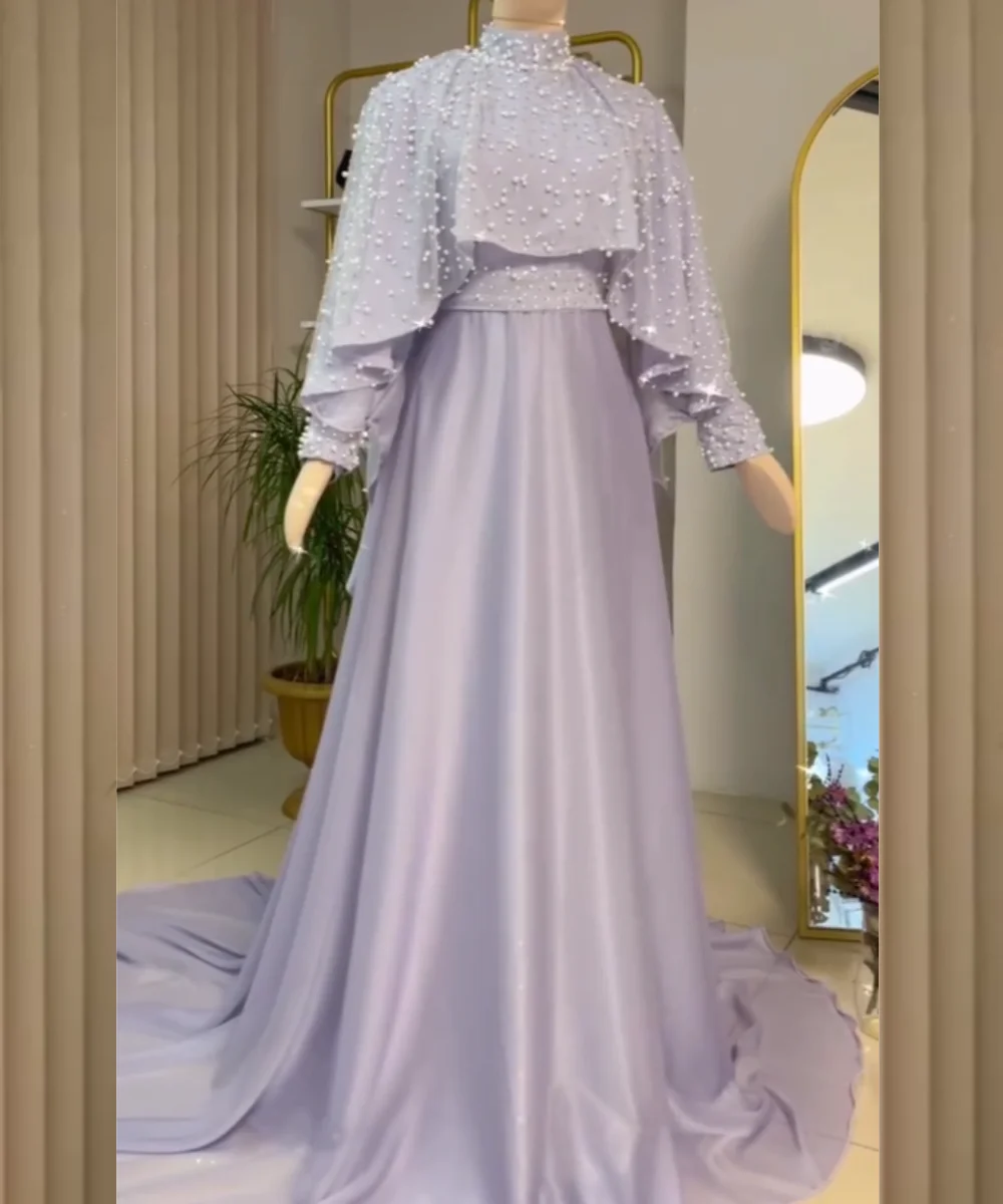 Customized Intricate Chiffon Pleat Pearl A-line High Collar Long Bespoke Occasion Prom Dresses Sizes Available
Customized Intricate Chiffon Pleat Pearl A-line High Collar Long Bespoke Occasion Prom Dresses Sizes Available