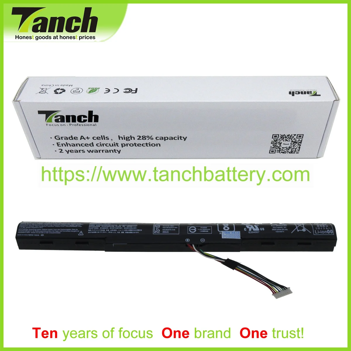 Аккумуляторы Tanch для ноутбуков ACER AS16A5K AS16A8K KT.0040G.007 KT.00405.001 KT.0060G.001 B01MCVR4GJ E5-575G 14,8 V 4cell
Аккумуляторы Tanch для ноутбуков ACER AS16A5K AS16A8K KT.0040G.007 KT.00405.001 KT.0060G.001 B01MCVR4GJ E5-575G 14,8 V 4cell