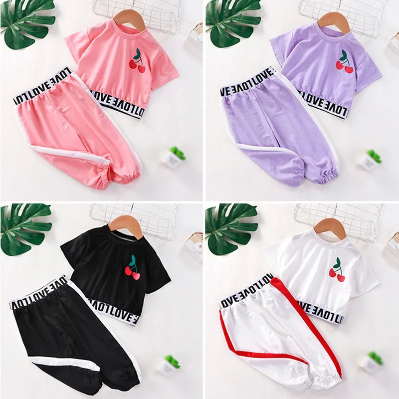 Children's Short Sleeve Suit Foreign Style Leakage Navel Summer Dress New Baby Fashionable Short Sleeve Two Piece Set
Children's Short Sleeve Suit Foreign Style Leakage Navel Summer Dress New Baby Fashionable Short Sleeve Two Piece Set