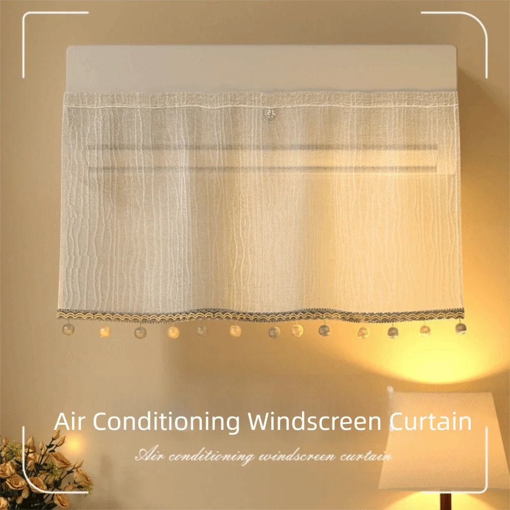 Removable Air Conditioner Windshield Curtain Washable With Tassels Cabinet Curtains Air Conditioner Dustproof Curtain
Removable Air Conditioner Windshield Curtain Washable With Tassels Cabinet Curtains Air Conditioner Dustproof Curtain