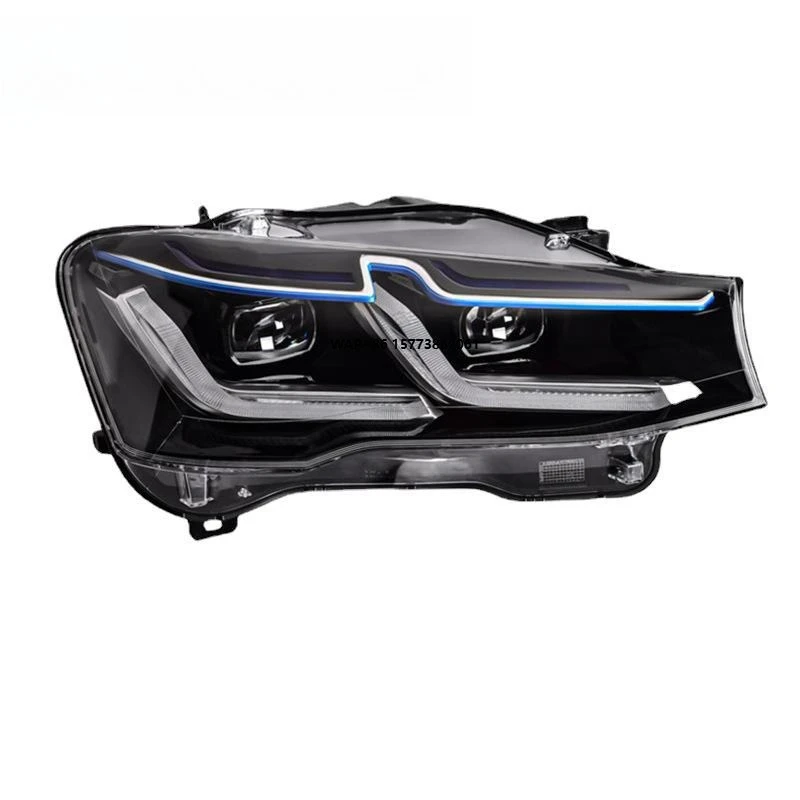 Комплект из 2 светодиодных фар для автомобилей, подходят для систем освещения X3 F25 и X4 F26 (2010-2016)
Комплект из 2 светодиодных фар для автомобилей, подходят для систем освещения X3 F25 и X4 F26 (2010-2016)