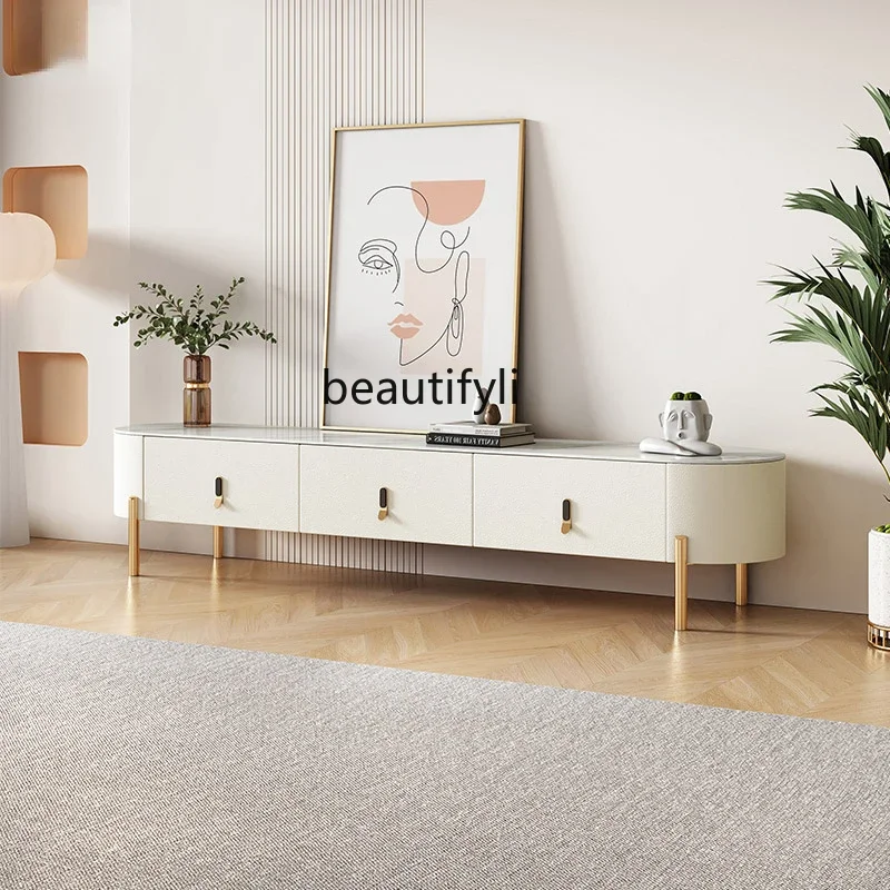 новый Zq-Light Luxury Stone Plate ТВ и чайный столик, скандинавская современная гостиная в кремовом стиле, простой напольный шкафчик для шкафчика s
новый Zq-Light Luxury Stone Plate ТВ и чайный столик, скандинавская современная гостиная в кремовом стиле, простой напольный шкафчик для шкафчика s
