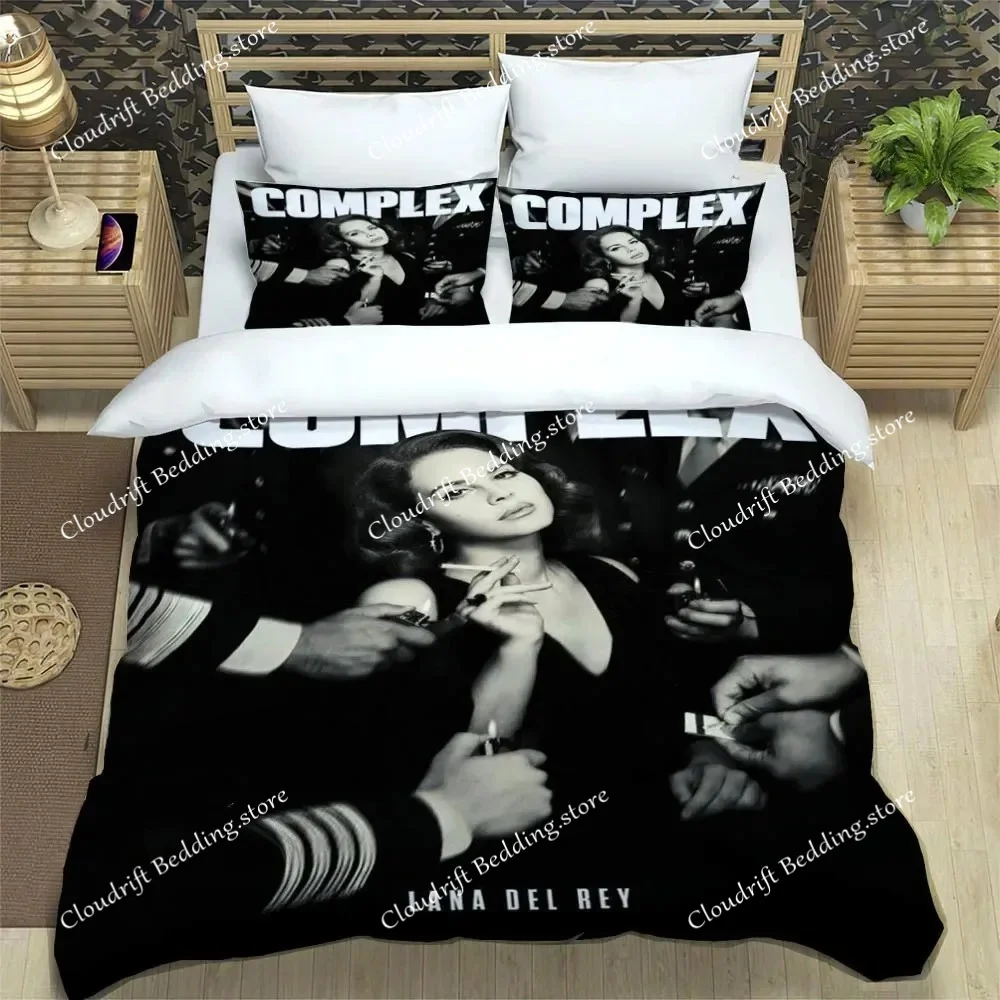 Cartoon Duvet Cover Pillowcase Lana Del Rey Bedding Set Lizzy Grant Adult Boys Girls Bedroom Decoration Single Double Size
Cartoon Duvet Cover Pillowcase Lana Del Rey Bedding Set Lizzy Grant Adult Boys Girls Bedroom Decoration Single Double Size