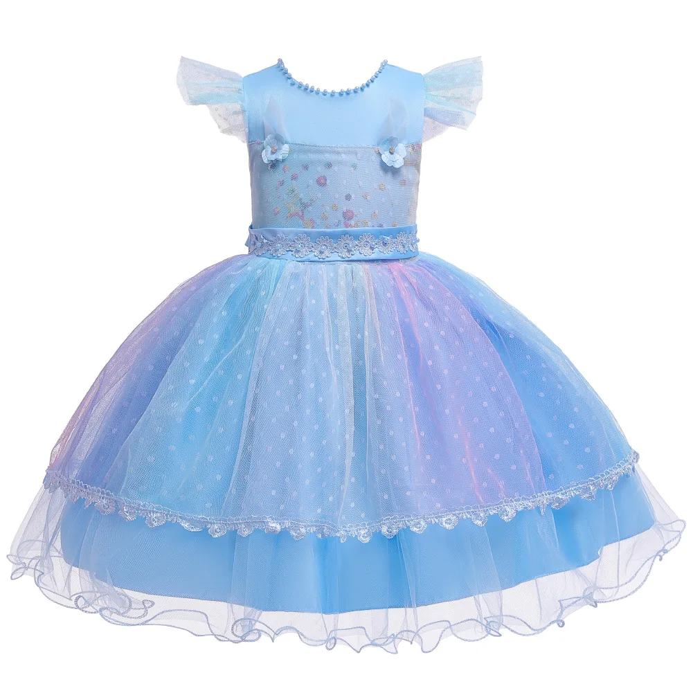 European Style Colorful Fluffy Festival Kids Night Dress For Girl Lovely Crew Neck Party Girls' Dresses 6months-6 Years Old
European Style Colorful Fluffy Festival Kids Night Dress For Girl Lovely Crew Neck Party Girls' Dresses 6months-6 Years Old