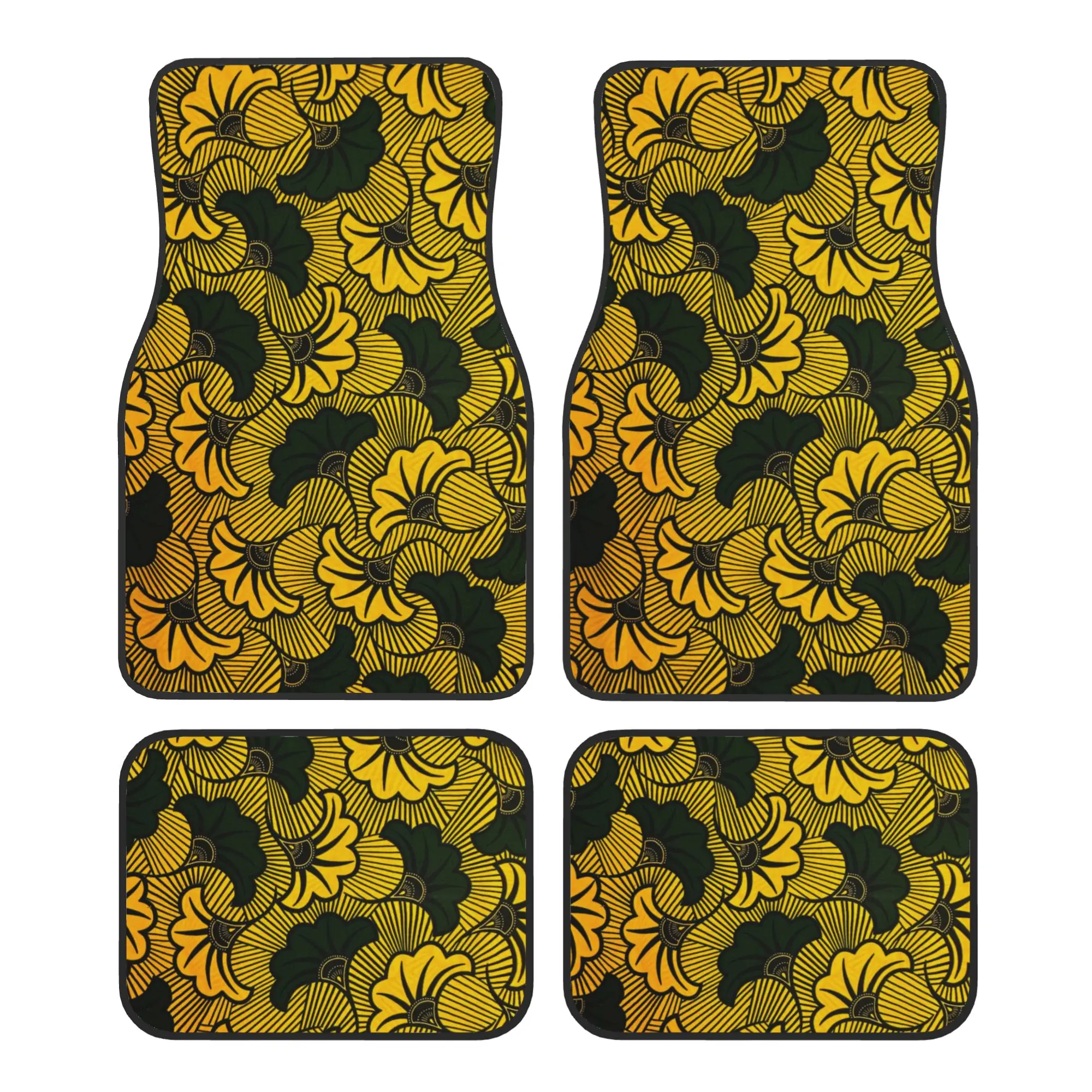 Crystal Velvet Car Floor Mats 4 Pcs Traditional African Ethnic Tribal Ankara Universal Car Front Rear Carpets Foot Mats
Crystal Velvet Car Floor Mats 4 Pcs Traditional African Ethnic Tribal Ankara Universal Car Front Rear Carpets Foot Mats