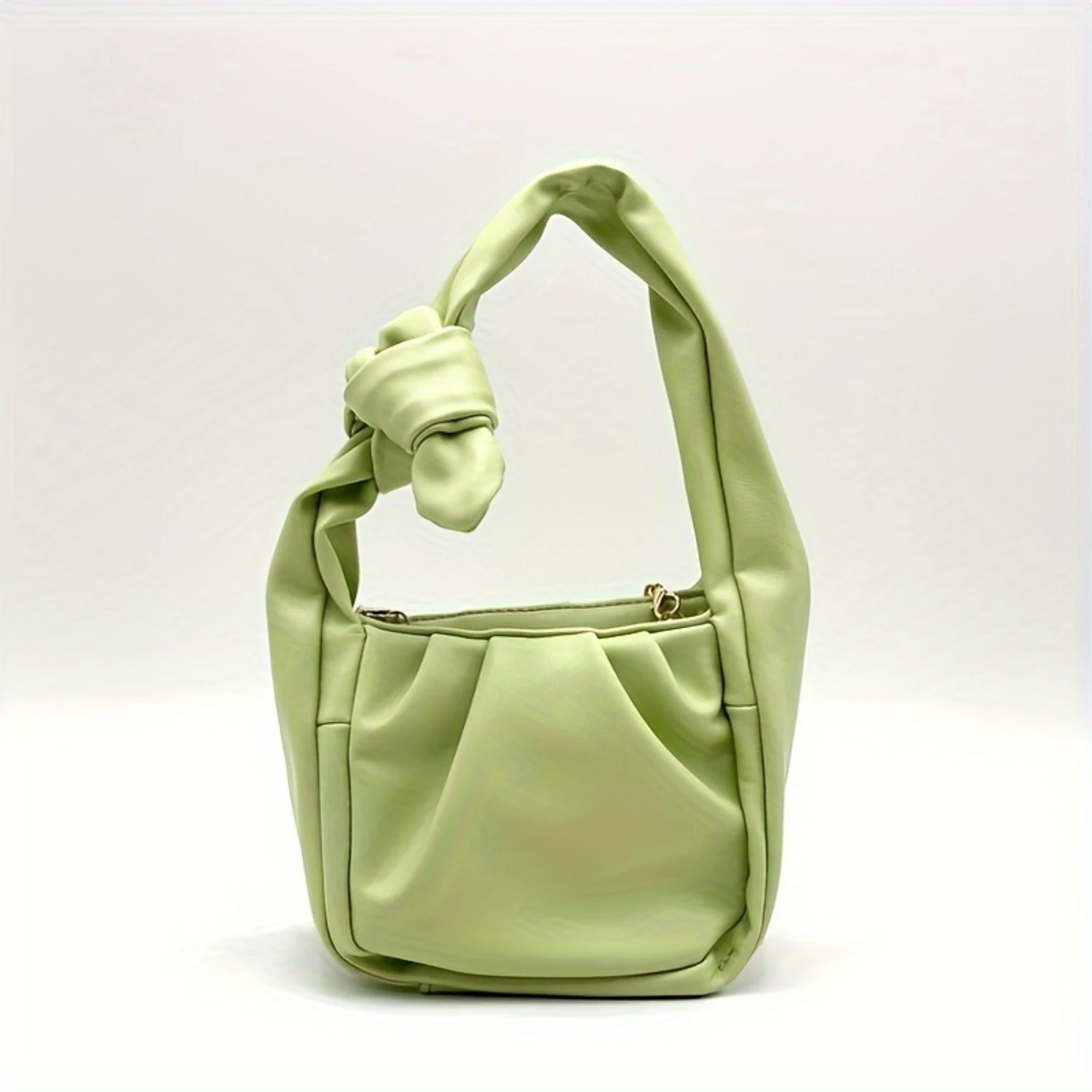 Cloud Shoulder Bag Small PU Leather Handbag Elegant Knot Detail Chain Strap Purse
Cloud Shoulder Bag Small PU Leather Handbag Elegant Knot Detail Chain Strap Purse