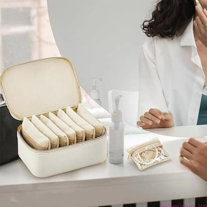 E1PE Stylish Jewelry Bag Display Holder Multifunctional Jewelry Storage Case Jewelry Packaging Bag Display Holder
E1PE Stylish Jewelry Bag Display Holder Multifunctional Jewelry Storage Case Jewelry Packaging Bag Display Holder