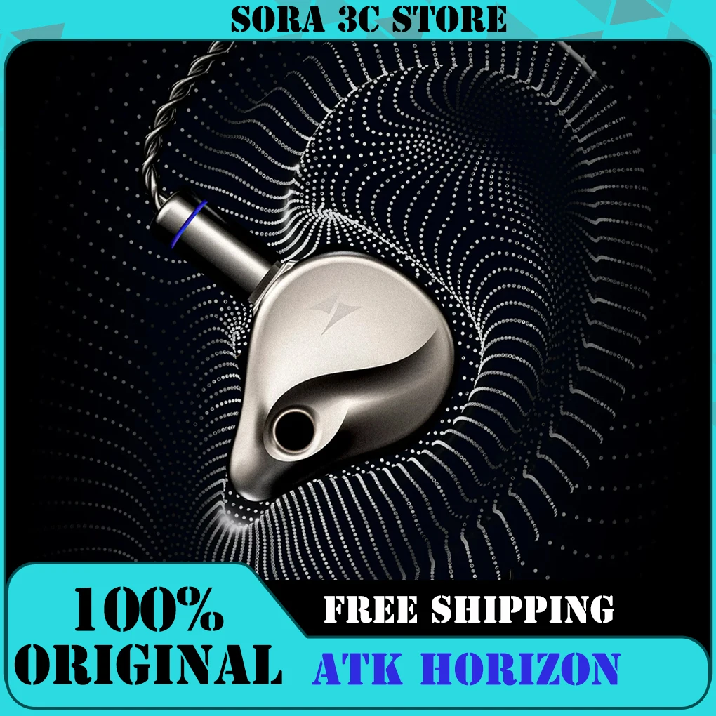 ATK Horizon Wired in Ear Gaming Headphones Hi Fi Sound Localization with Mic USB 3.5mm/Type C DSP 384kHz 32bit DAC for Esports
ATK Horizon Wired in Ear Gaming Headphones Hi Fi Sound Localization with Mic USB 3.5mm/Type C DSP 384kHz 32bit DAC for Esports