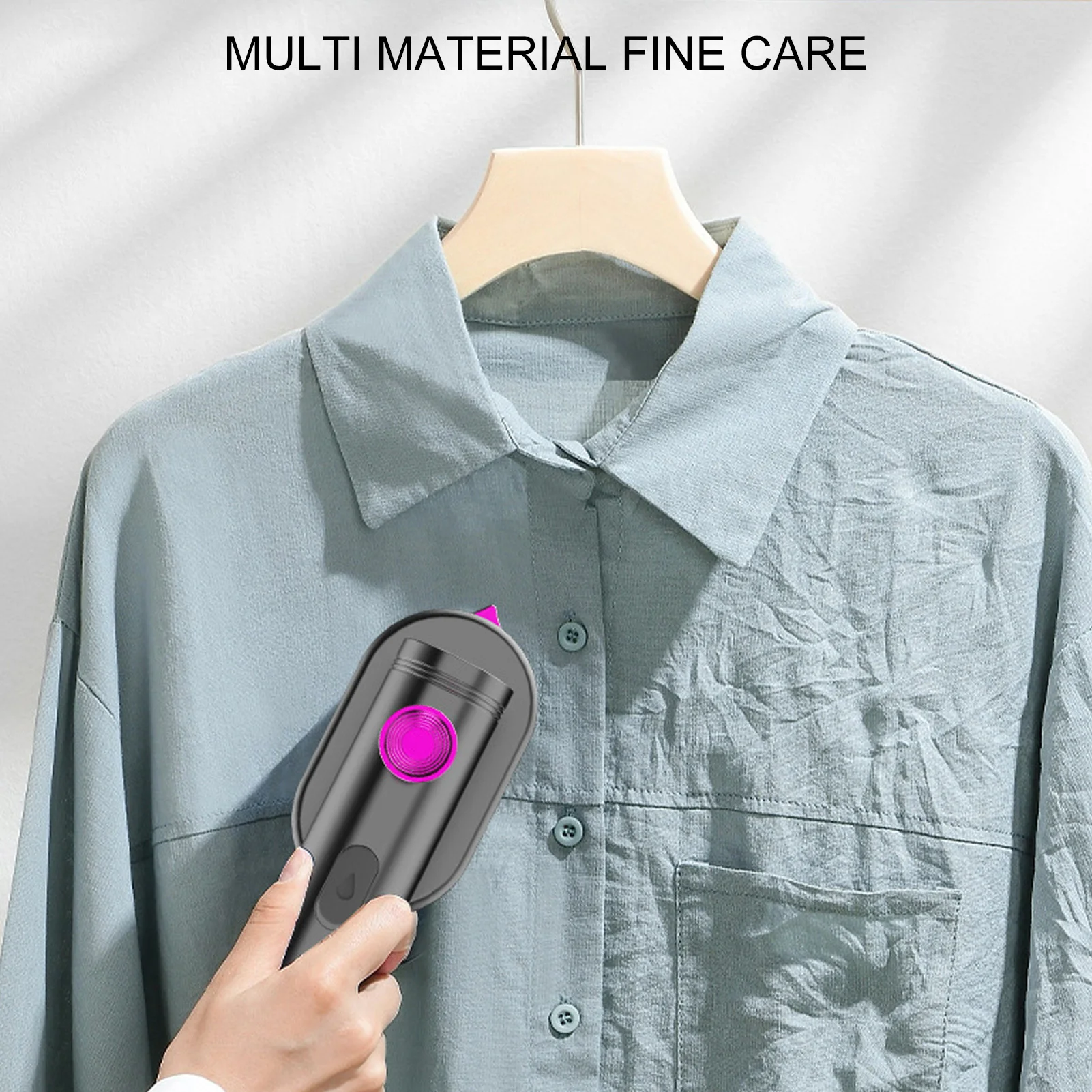 Portable Handheld Steam Iron 2 Modes Quick Ironing Small Clothes Ironing Machine with Rotatable Handle
Portable Handheld Steam Iron 2 Modes Quick Ironing Small Clothes Ironing Machine with Rotatable Handle