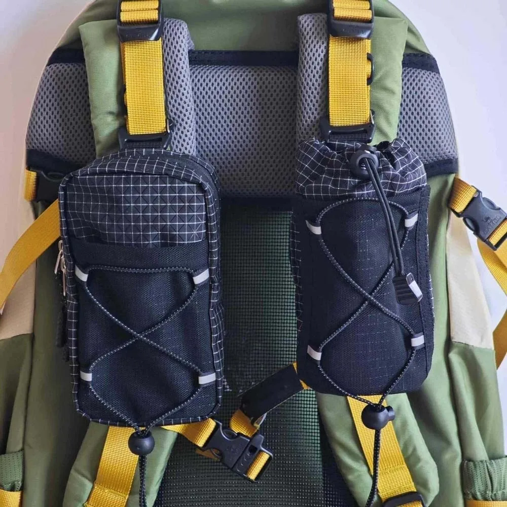Backpack Attachment Mountaineering Accessory Pouch Polyester Large Capacity Portable Phone Pouch with Shoulder Strap Expansion
Backpack Attachment Mountaineering Accessory Pouch Polyester Large Capacity Portable Phone Pouch with Shoulder Strap Expansion