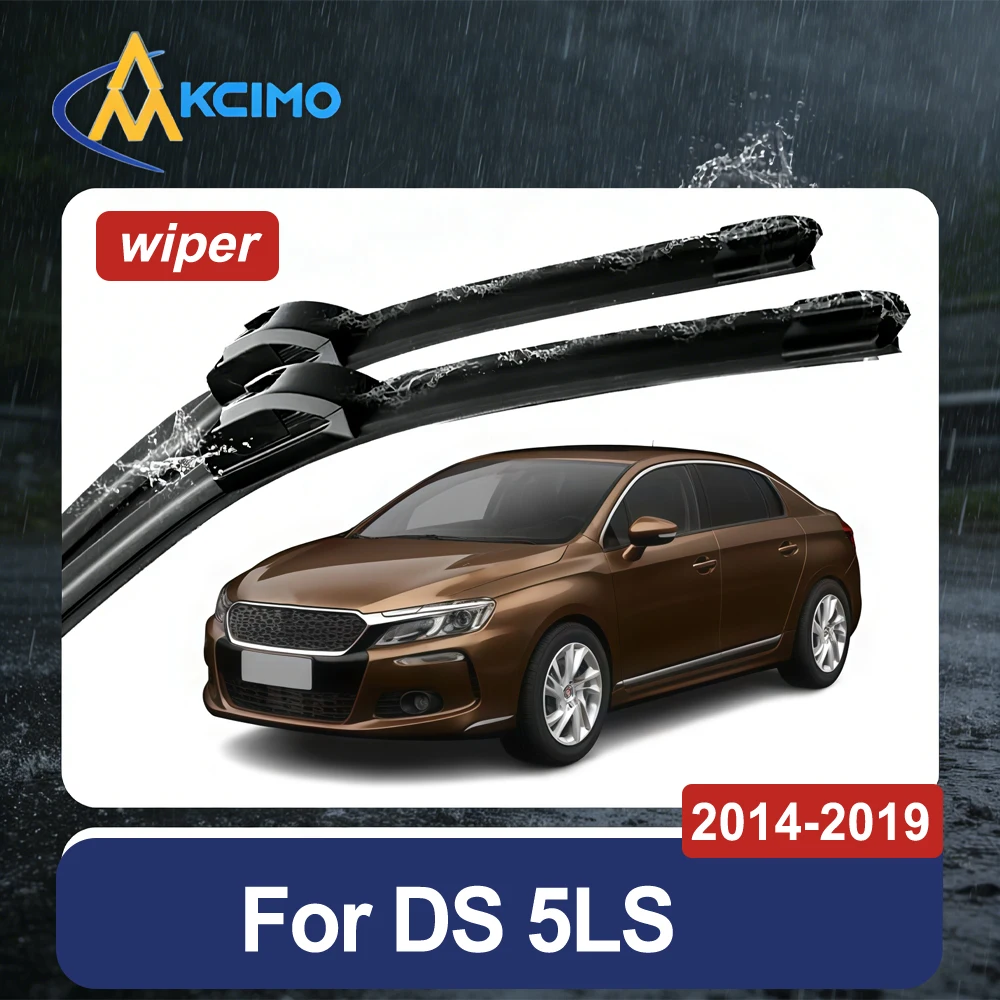 Front Windscreen Wiper Blades For DS 5LS 2014-2019 Direct Replacement Exact Fit Quiet Silicone Windshield Wipers Pair of 2
Front Windscreen Wiper Blades For DS 5LS 2014-2019 Direct Replacement Exact Fit Quiet Silicone Windshield Wipers Pair of 2