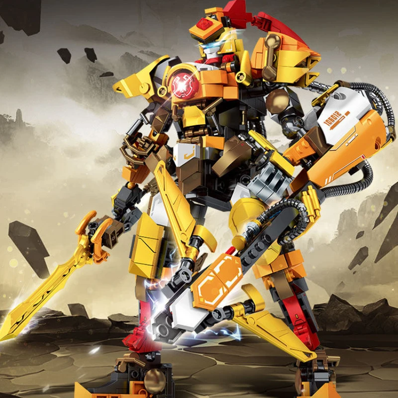 SEMBO Future Mecha Warrior HUANGZHONG Steel Mecha Building Blocks, DIY Assembly Model, Cool Collectible Ornament
SEMBO Future Mecha Warrior HUANGZHONG Steel Mecha Building Blocks, DIY Assembly Model, Cool Collectible Ornament