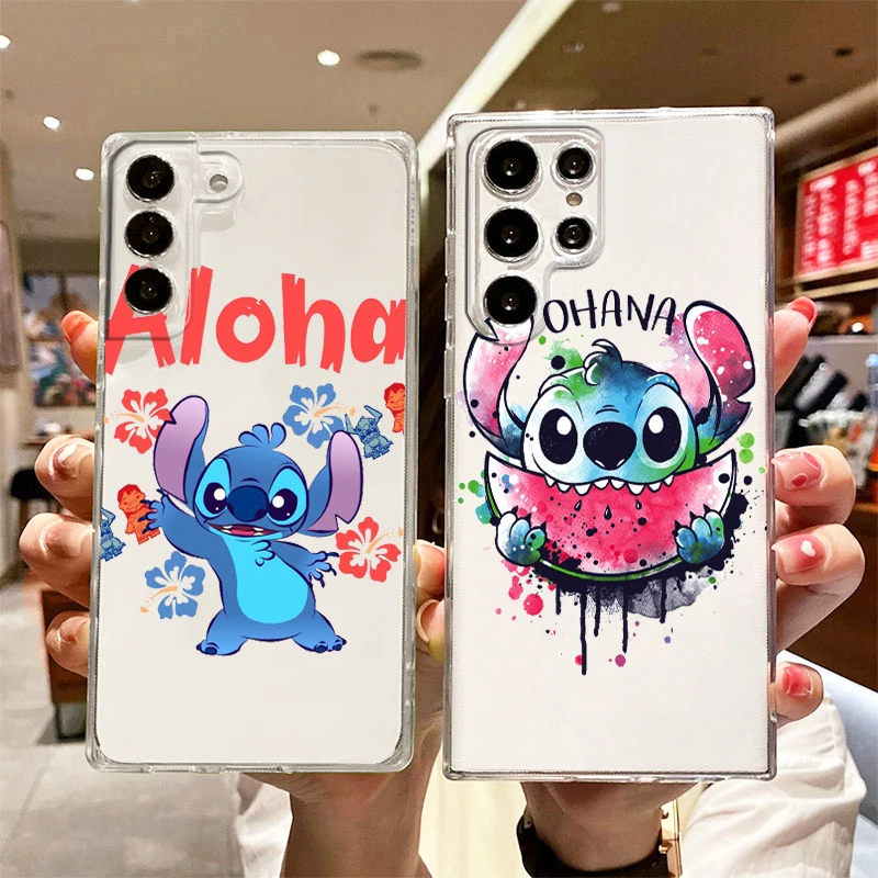 Disney Cartoon Stitch Transparent Phone Case For Samsung S23 S22 S21 S20 FE Ultra Pro Lite S10 S10E S9 S8 Plus 5G
Disney Cartoon Stitch Transparent Phone Case For Samsung S23 S22 S21 S20 FE Ultra Pro Lite S10 S10E S9 S8 Plus 5G