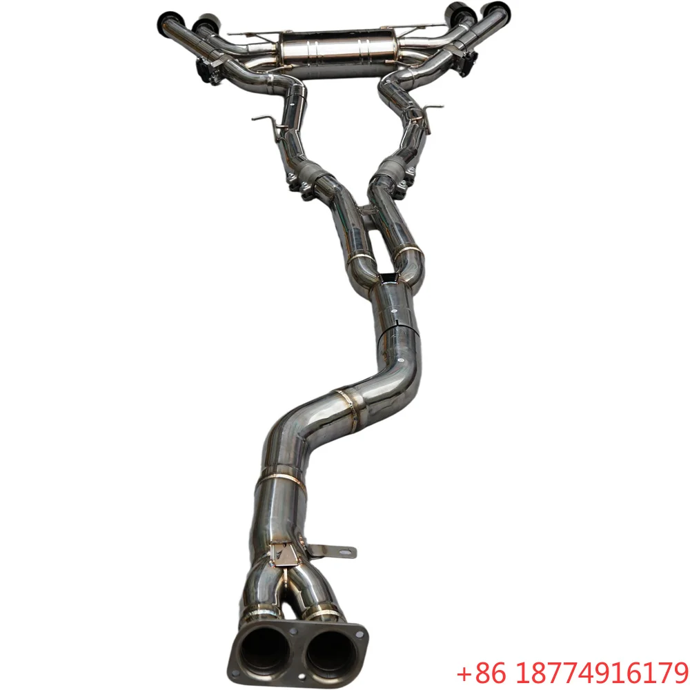 Custom Factory OEM Tuning SS304 Exhaust System for X3m/x4m F97/f98 3.0t 2016-- Catback Valved Muffler Exhaust Pipes
Custom Factory OEM Tuning SS304 Exhaust System for X3m/x4m F97/f98 3.0t 2016-- Catback Valved Muffler Exhaust Pipes