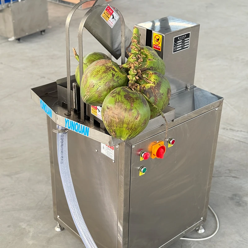 Yunquan Coconut Cutting Processing Machine 220V Easy Opening for Restaurant Food Use
Yunquan Coconut Cutting Processing Machine 220V Easy Opening for Restaurant Food Use