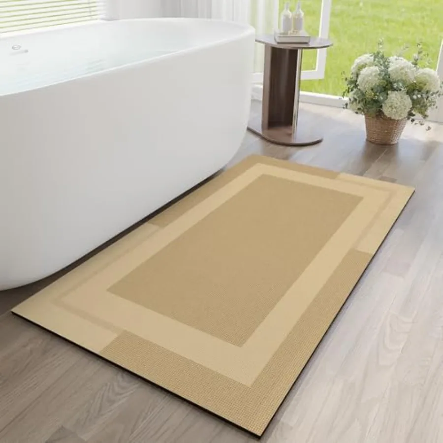 Non Slip Long Bath Mat Bathroom Runner Rubber Backing Ultra Thin Bathroom Rugs Fit Under Door Quick Dry Super Absorbent Washabl
Non Slip Long Bath Mat Bathroom Runner Rubber Backing Ultra Thin Bathroom Rugs Fit Under Door Quick Dry Super Absorbent Washabl