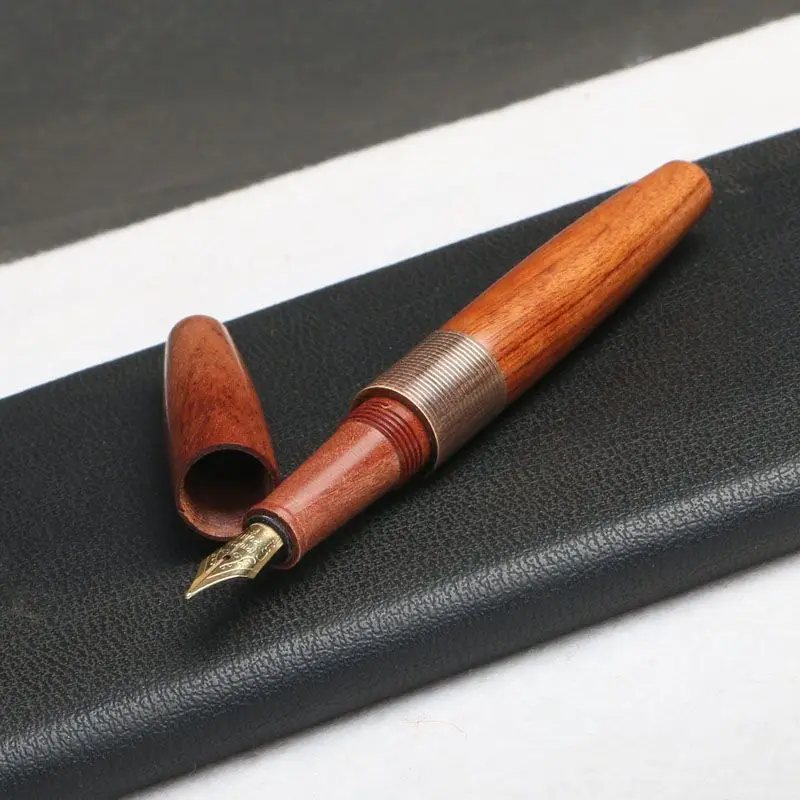 Simple Retro Solid Wood Handmade Fountain Pen F 0.5MM Ancient Style Practicing Japanese Portable Business Signature Pen Gift Box
Simple Retro Solid Wood Handmade Fountain Pen F 0.5MM Ancient Style Practicing Japanese Portable Business Signature Pen Gift Box
