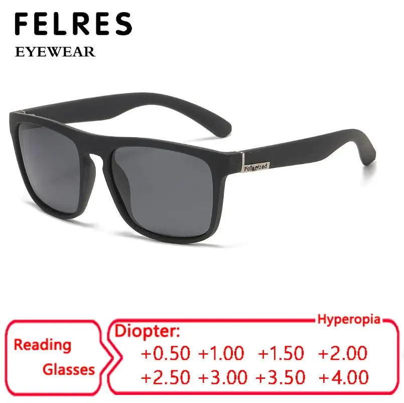 Classic Square Tinted Reading Glasses Men Personality Finished Presbyopic Readers Outdoor Sport Shade Sunglasses +1.0 to +4.0
Classic Square Tinted Reading Glasses Men Personality Finished Presbyopic Readers Outdoor Sport Shade Sunglasses +1.0 to +4.0