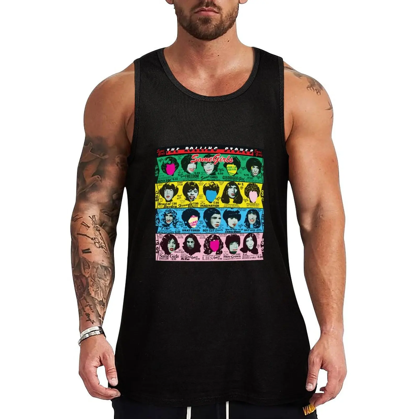 Some Girls Album Tank Top Comfort Stretch Tank Top Relaxed Fit Sleeveless
Some Girls Album Tank Top Comfort Stretch Tank Top Relaxed Fit Sleeveless