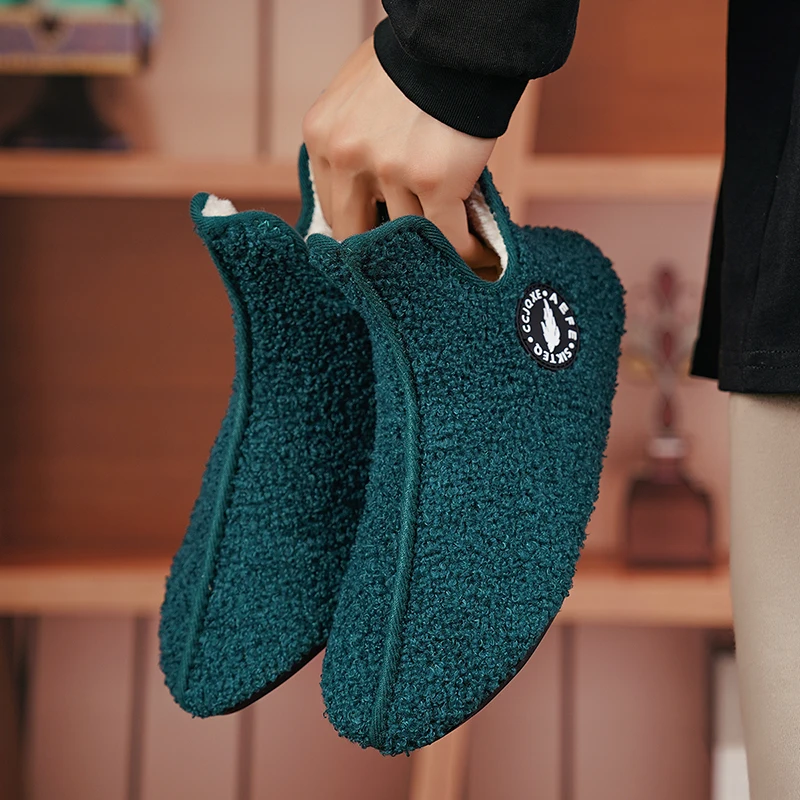 YRZL Men Winter Slippers High Quality Lightweight Disign Shoes Fashion Women Plush Slipper Warm Slip on Casual Shoe for Couples
YRZL Men Winter Slippers High Quality Lightweight Disign Shoes Fashion Women Plush Slipper Warm Slip on Casual Shoe for Couples
