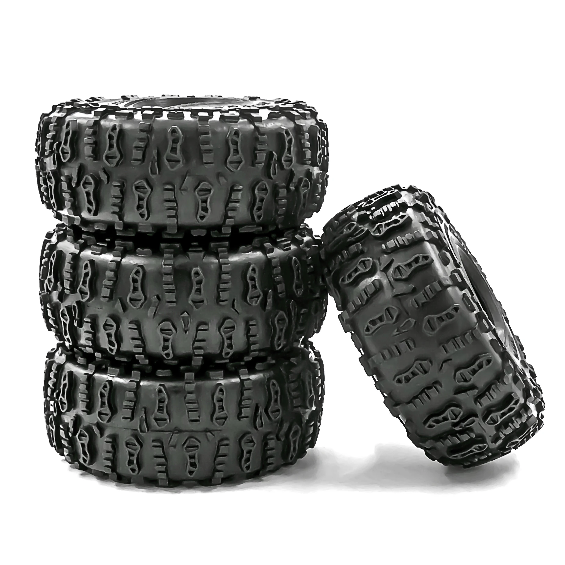 4pcs 2.2 Inch Jconcepts Rubber Tyre 150x64mm for 1/10 RC Crawler, Compatible with Axial Wraith, RR10, SCX10, Traxxas, Wrangler 2
4pcs 2.2 Inch Jconcepts Rubber Tyre 150x64mm for 1/10 RC Crawler, Compatible with Axial Wraith, RR10, SCX10, Traxxas, Wrangler 2