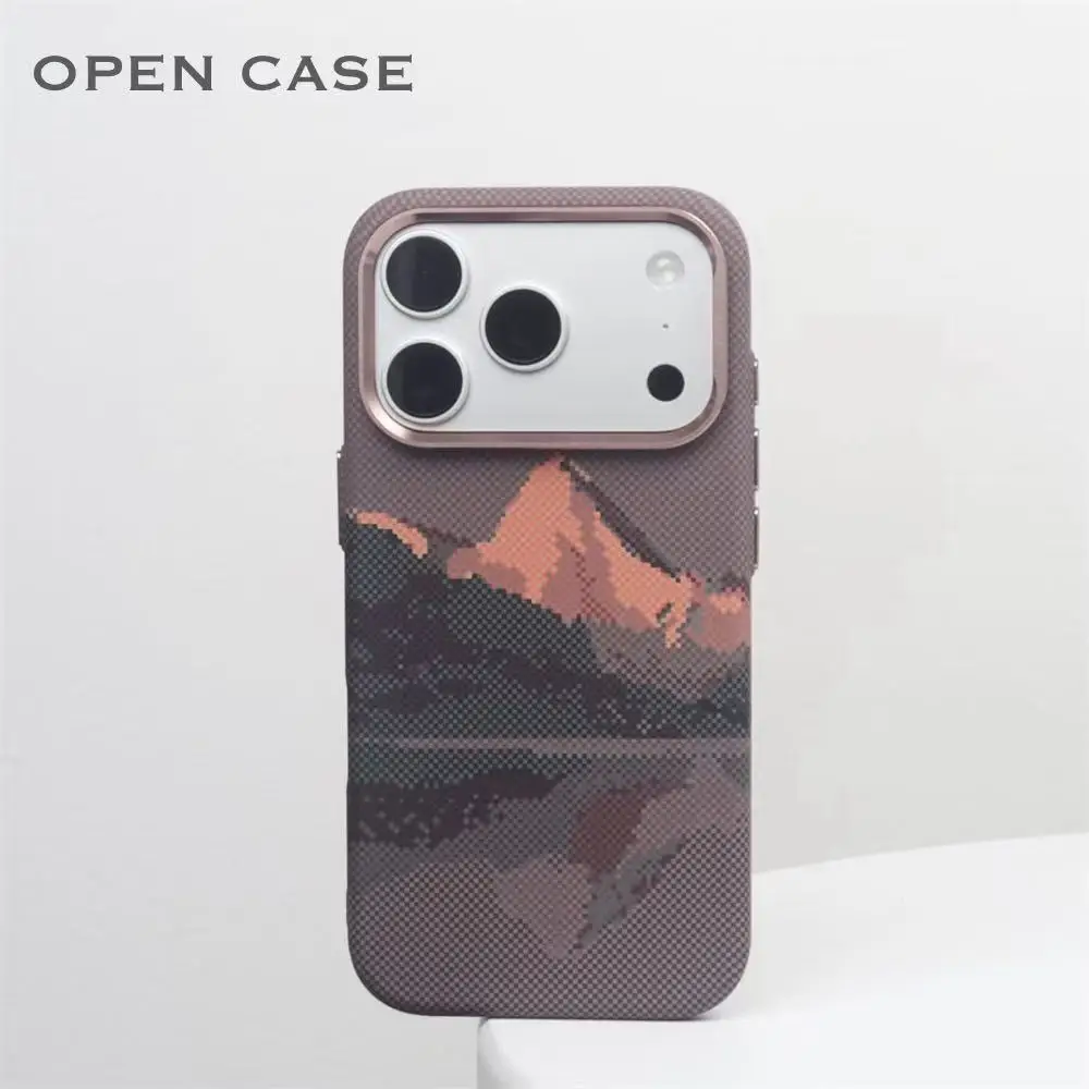 For iPhone 17 16 15 14 13 12 Pro Max Mountain Relief Carbon Fiber Texture MagSafe Phone Case Wireless Charging Matte Hard Cover
For iPhone 17 16 15 14 13 12 Pro Max Mountain Relief Carbon Fiber Texture MagSafe Phone Case Wireless Charging Matte Hard Cover