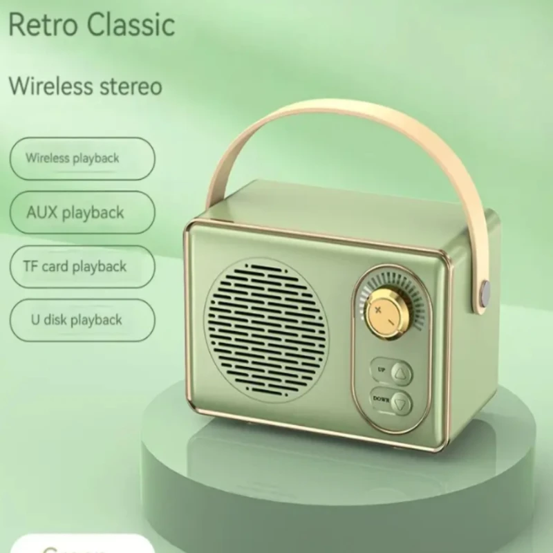 Retro FM Radio with Enhanced Bass, Clear Sound, Rechargeable Battery, Hanging Strap, Indoor/Outdoor Use, Perfect Gift for Adults
Retro FM Radio with Enhanced Bass, Clear Sound, Rechargeable Battery, Hanging Strap, Indoor/Outdoor Use, Perfect Gift for Adults