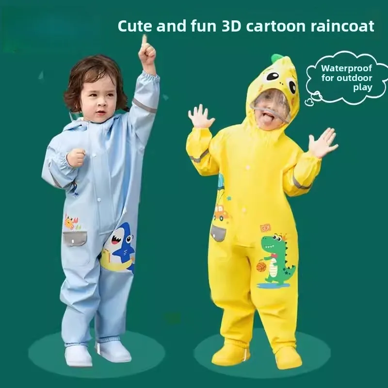 New 2026 Children's One-Piece Raincoat Waterproof Overall Nursery Special Baby Raincoat Oxford Cloth Astronaut Pattern Unisex
New 2026 Children's One-Piece Raincoat Waterproof Overall Nursery Special Baby Raincoat Oxford Cloth Astronaut Pattern Unisex