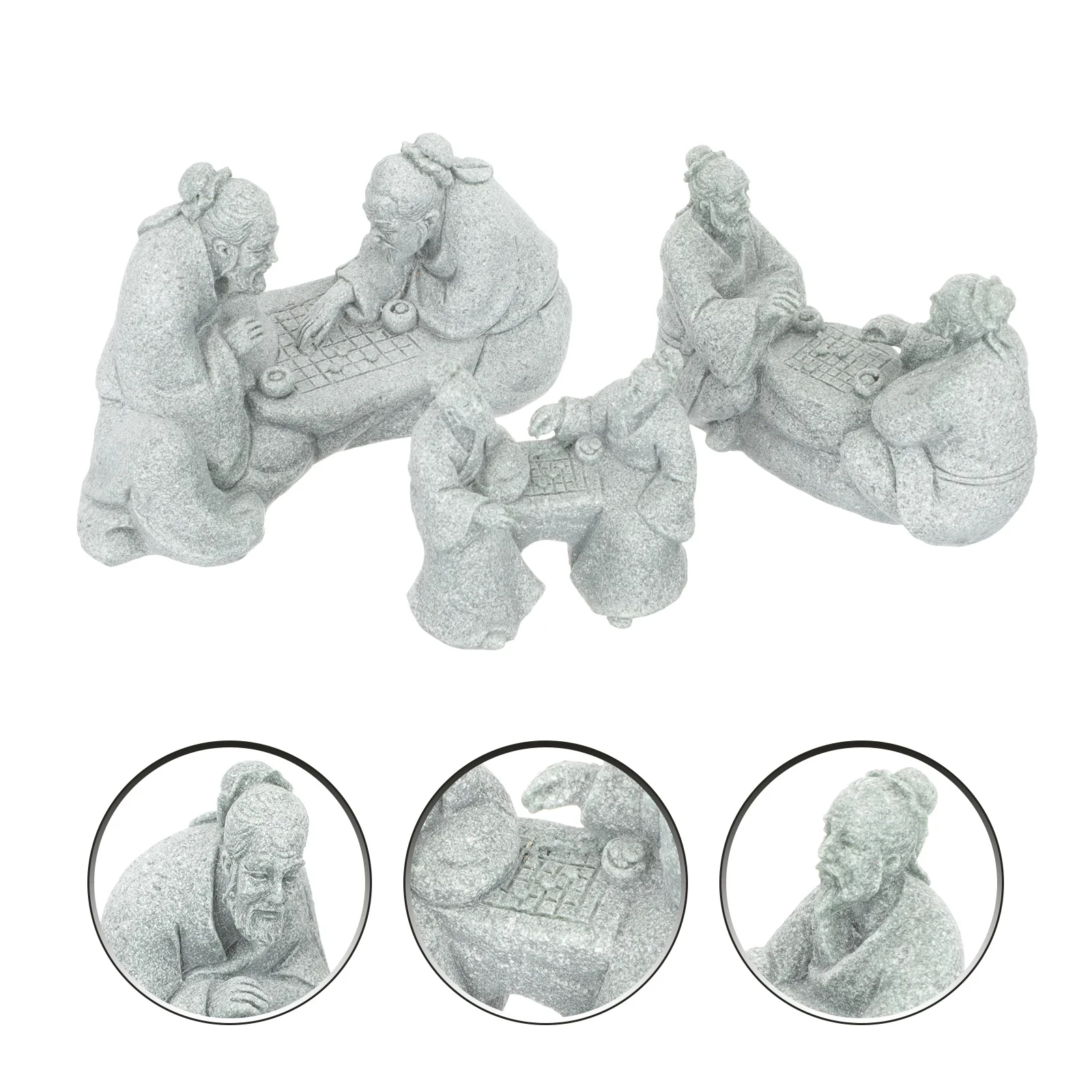 3Pcs Sandstone Garden Statue Decor Creative Miniature Landscape Ornament Home Bonsai Adornment Desktop Yard Decoration Zen 
3Pcs Sandstone Garden Statue Decor Creative Miniature Landscape Ornament Home Bonsai Adornment Desktop Yard Decoration Zen