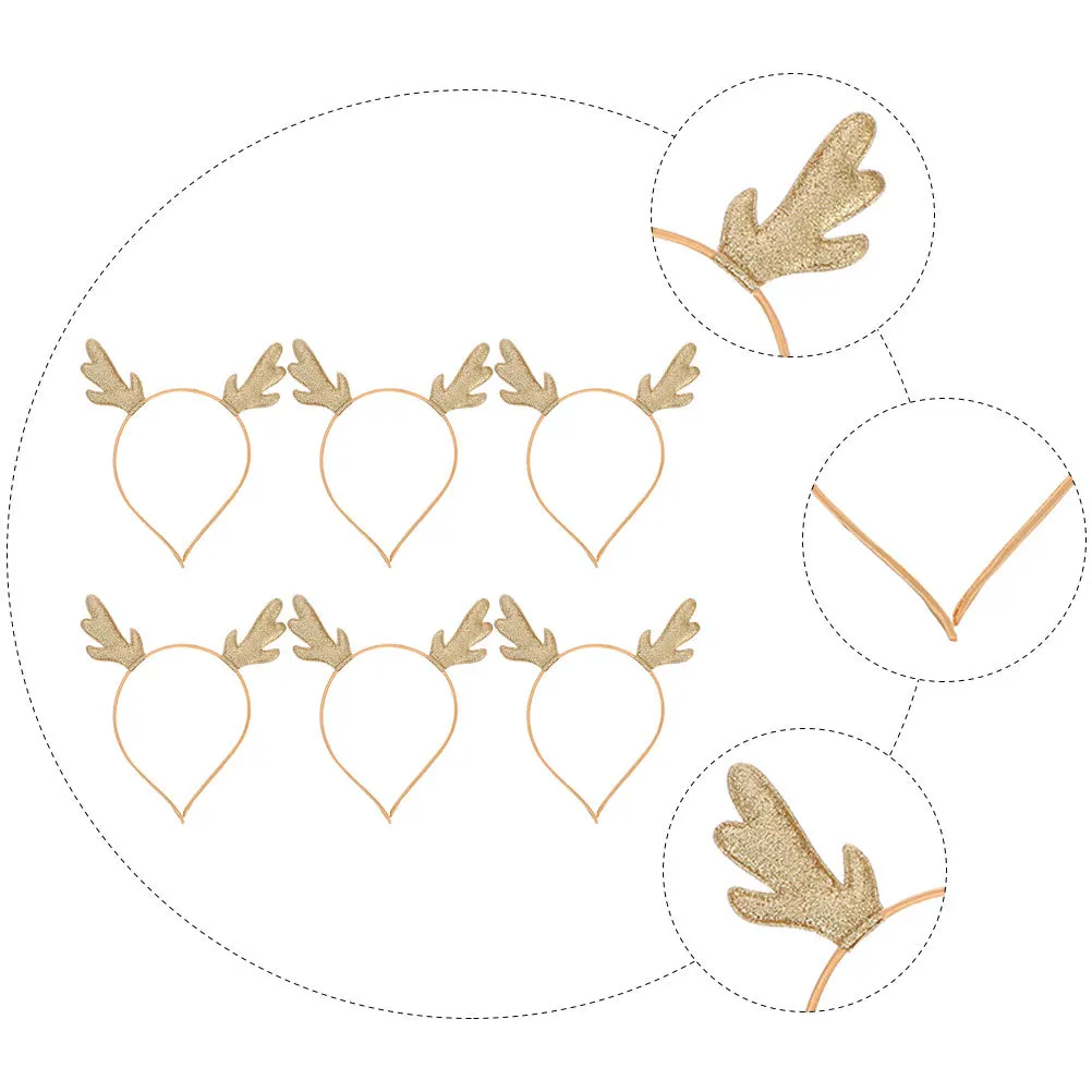 6pcs Christmas Elk Antler Headband For Pets Non-Fading Comfortable Holiday Hair Accessory Golden Headdress Photography
6pcs Christmas Elk Antler Headband For Pets Non-Fading Comfortable Holiday Hair Accessory Golden Headdress Photography