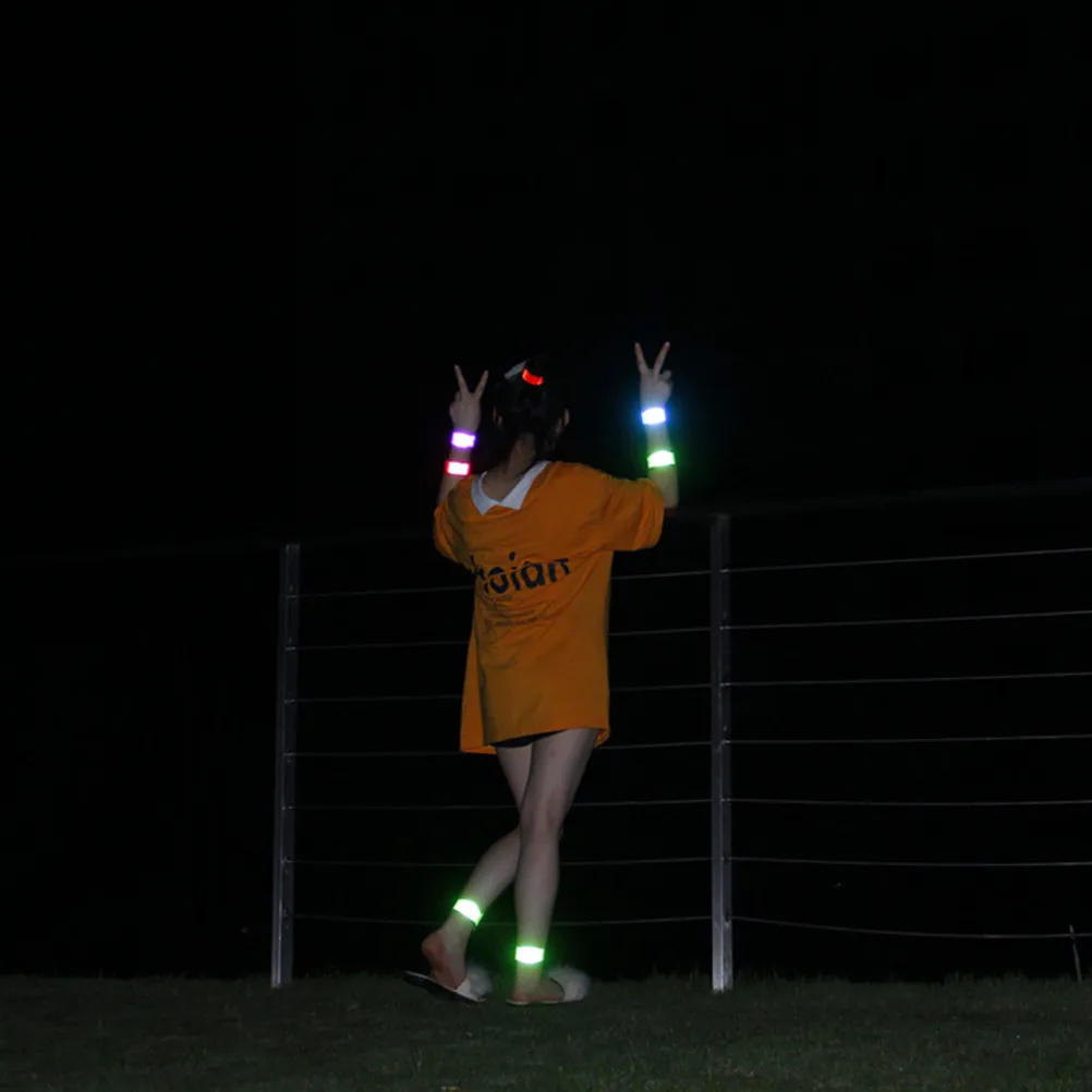 7Pcs Luminous Slap Wristband Glow in Dark Party Bracelet Flocking Comfortable Easy on Off for Stage Birthday
7Pcs Luminous Slap Wristband Glow in Dark Party Bracelet Flocking Comfortable Easy on Off for Stage Birthday