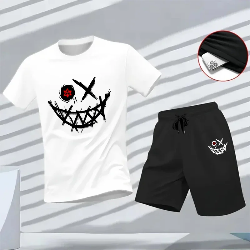 2026 New in Men's Set Summer Daily Casual Fashion Cotton T-shirt & Sport Shorts Urban Trend Short Sleeve Outfit Jogger Tracksuit
2026 New in Men's Set Summer Daily Casual Fashion Cotton T-shirt & Sport Shorts Urban Trend Short Sleeve Outfit Jogger Tracksuit