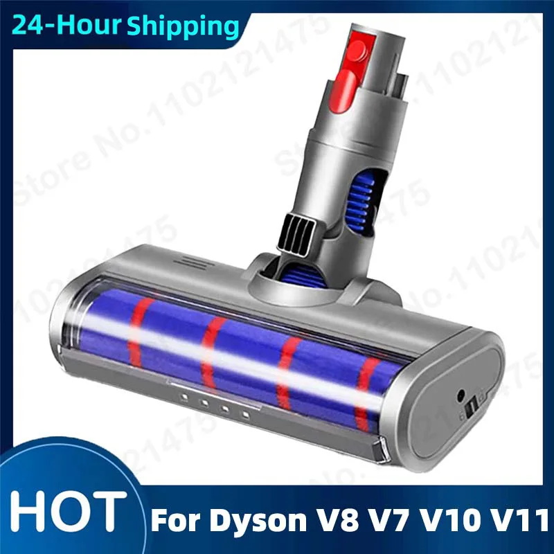 Motorized Floor Brush Head Tool Accessories For Dyson V8 V7 V10 V11 V15 Vacuum Cleaner Soft Sweeper Roller Head Floor Brush Part
Motorized Floor Brush Head Tool Accessories For Dyson V8 V7 V10 V11 V15 Vacuum Cleaner Soft Sweeper Roller Head Floor Brush Part