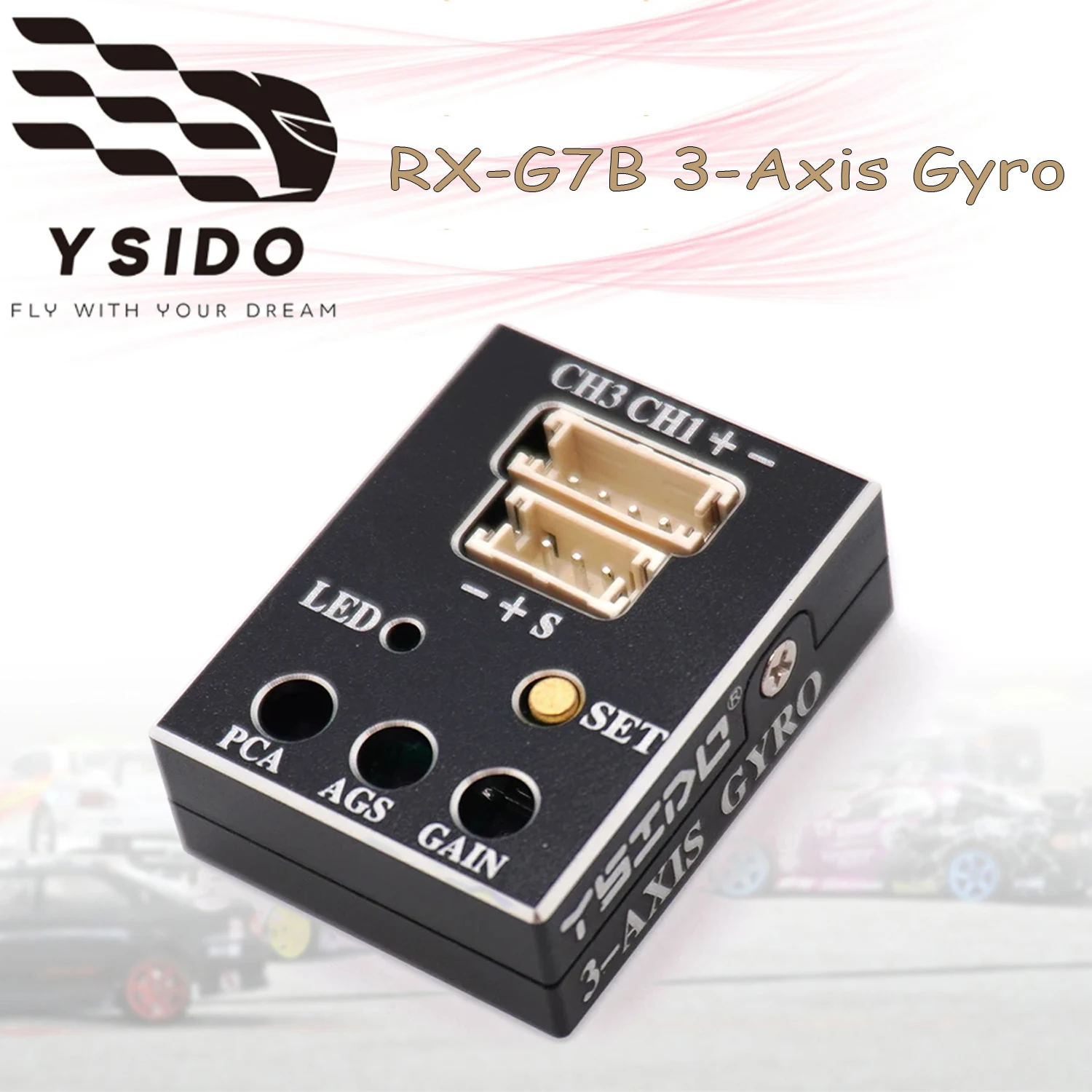 YSIDO RX-G7B 3-осевой гироскоп с дистанционным управлением, стабилизатор дрейфа, гироскопы с металлическим корпусом с ЧПУ, 4,8-10 В для деталей модели гоночного автомобиля на радиоуправлении, лодки
YSIDO RX-G7B 3-осевой гироскоп с дистанционным управлением, стабилизатор дрейфа, гироскопы с металлическим корпусом с ЧПУ, 4,8-10 В для деталей модели гоночного автомобиля на радиоуправлении, лодки