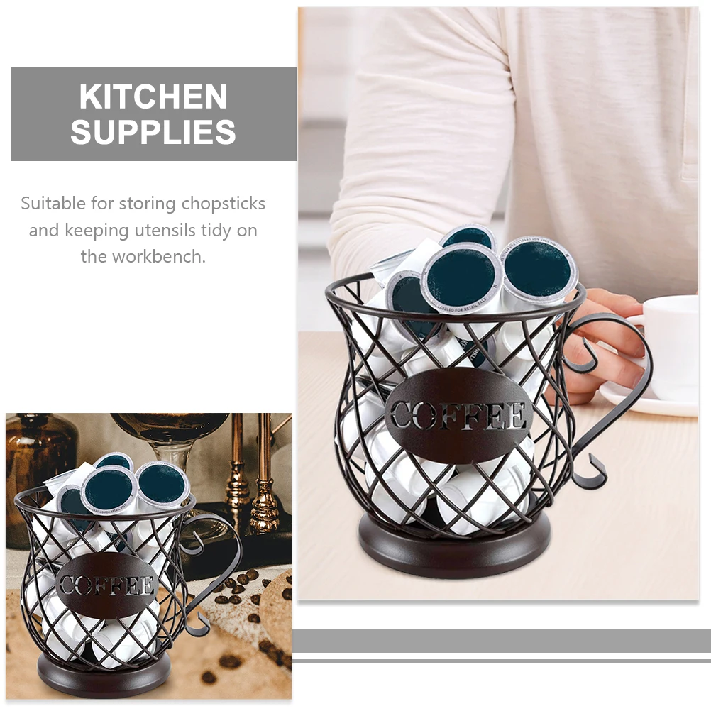 Large Black Utensil Rack Vegetable Storage Box Kitchen Counter Brown Chopstick Holder Desktop Metal Iron Cutlery Spoon Fork
Large Black Utensil Rack Vegetable Storage Box Kitchen Counter Brown Chopstick Holder Desktop Metal Iron Cutlery Spoon Fork