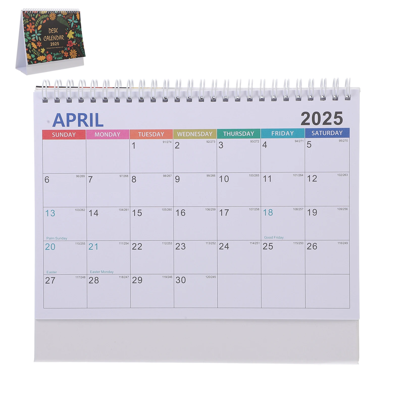 2025 Monthly Desktop Calendar Spiral Binding Large Writing Space Elegant Design Freestanding Academic Year Planner
2025 Monthly Desktop Calendar Spiral Binding Large Writing Space Elegant Design Freestanding Academic Year Planner