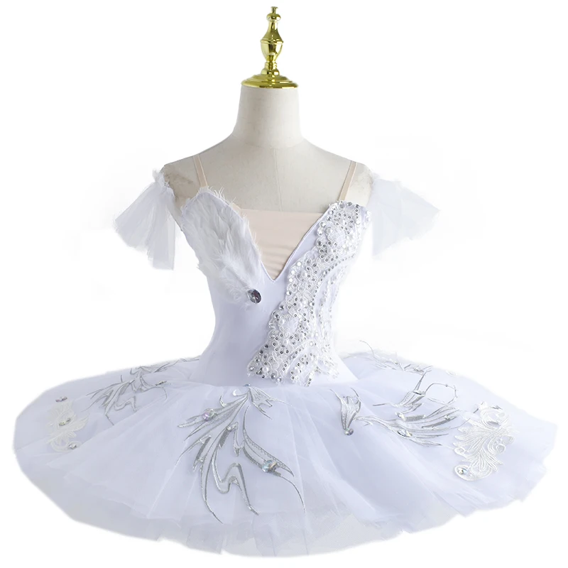 White Ballet Tutu Skirt For Children's Swan Lake Costumes Kids Belly Dance Clothing Stage Performance Dress
White Ballet Tutu Skirt For Children's Swan Lake Costumes Kids Belly Dance Clothing Stage Performance Dress